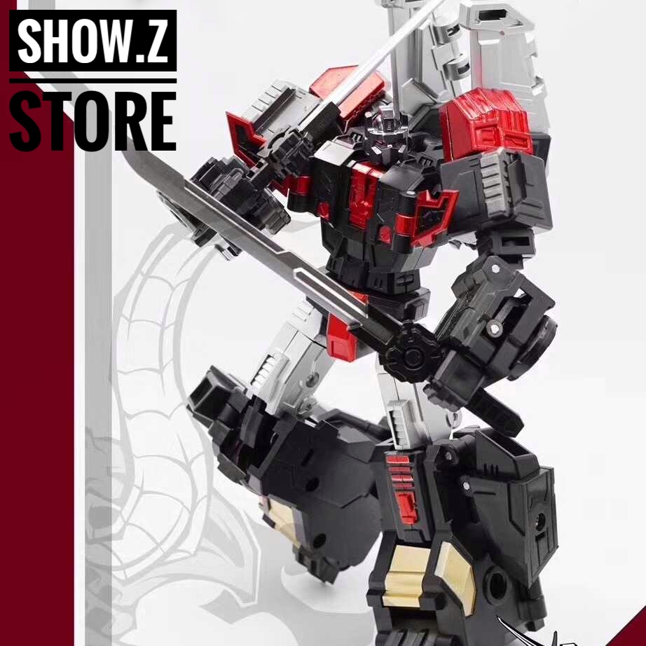 MechFansToys MF-27B Samurai Sixshot Black