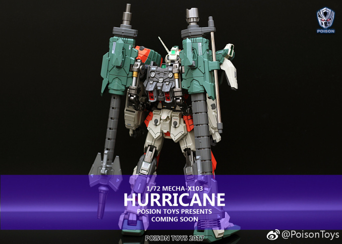 Poison Toys GAT-X103 Hurricane Buster Gundam 1/72 - Show.Z Store