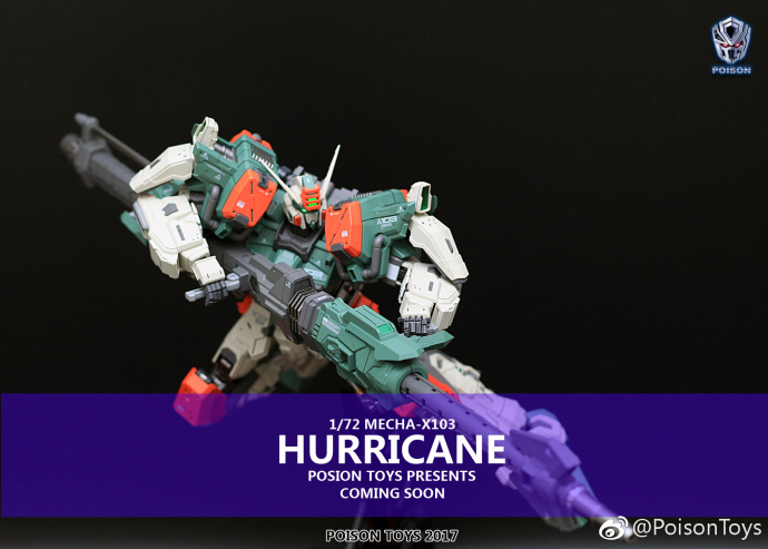 Poison Toys GAT-X103 Hurricane Buster Gundam 1/72 - Show.Z Store