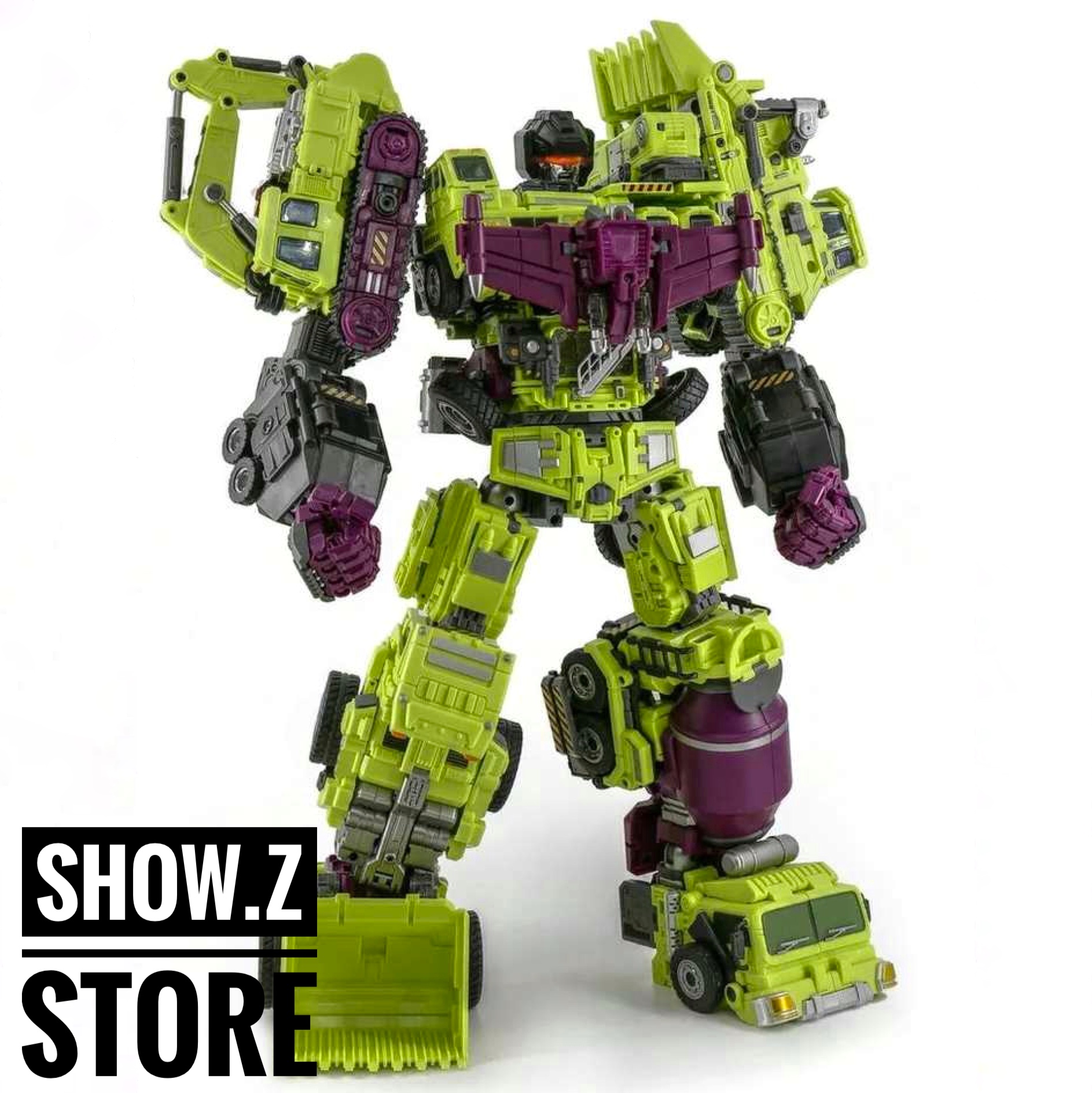 NBK Devastator TF Engineering Full Set of 6