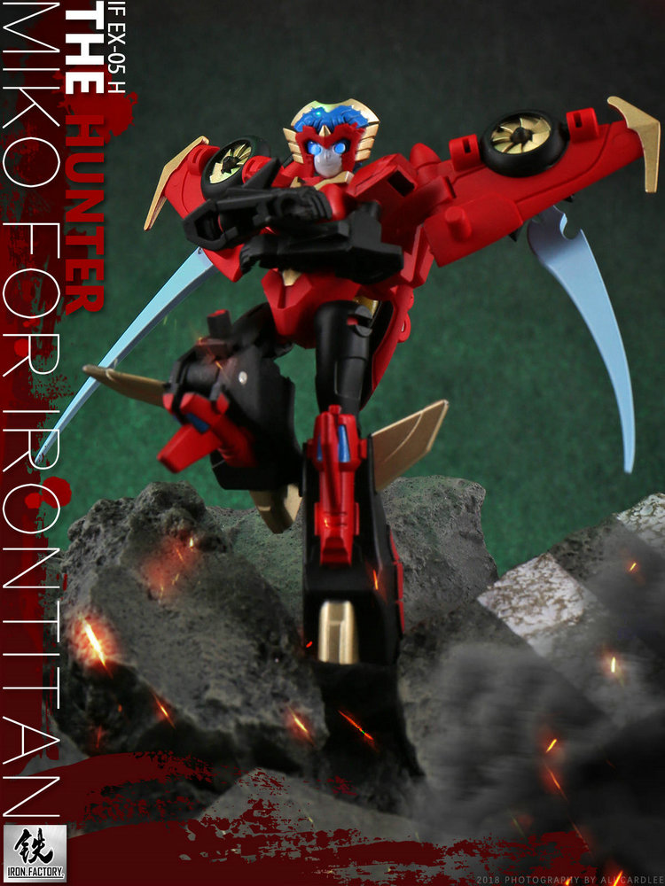 IronFactory IF-EX05H Iron Giant's Maiden Windblade Hunter