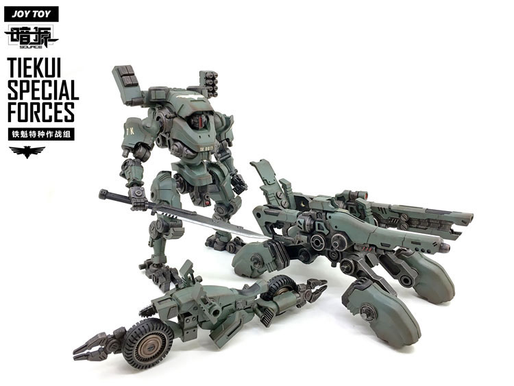 JoyToy Source Acid Rain TK01 Tiekui Mech & Multifuctional Vehicle & Turret  Green Version - Show.Z Store