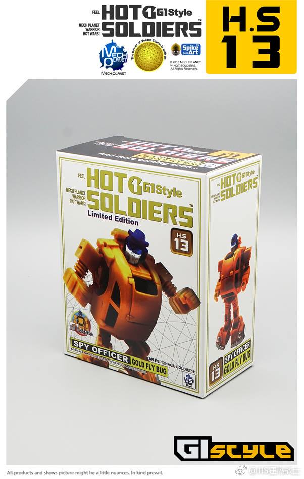 Mech Planet Hot Soldiers HS-13 MP21G Goldbug - Show.Z Store