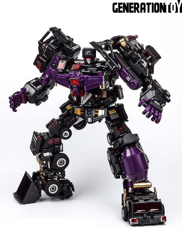 Generation Toy GT-88 BlackJudge Devastator Black Metallic Painted Version -  Show.Z Store