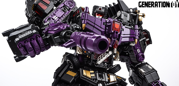 Generation Toy GT-88 BlackJudge Devastator Black Metallic Painted Version -  Show.Z Store