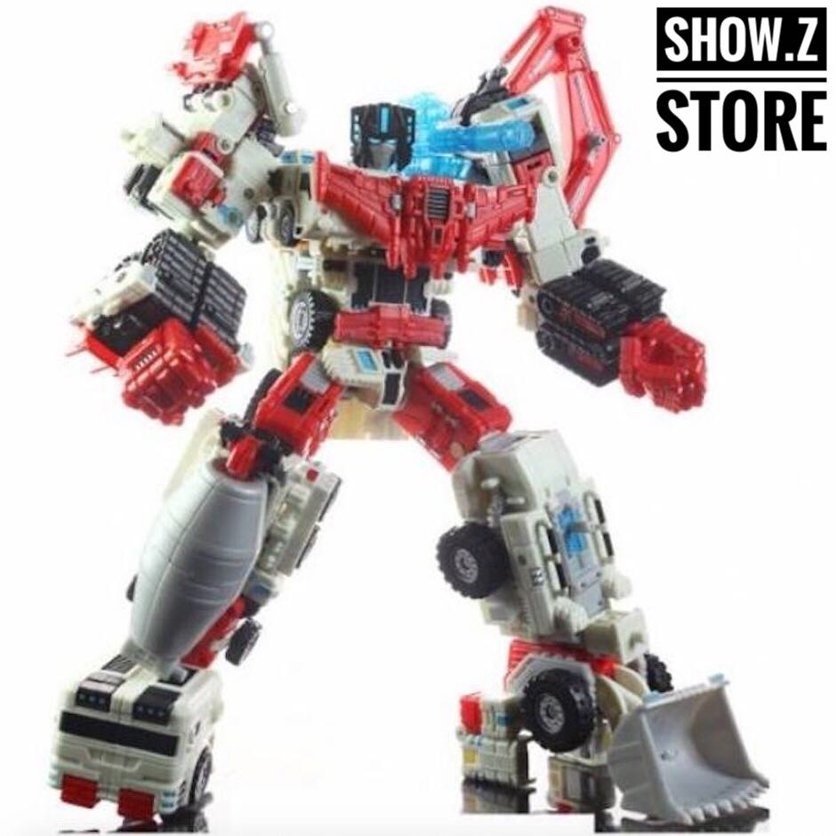 【未開封・未使用】 TFC Toys Perseus TFCToys Reviews of TFC Toys Perseus Devastator White Version Set of 6 Figures