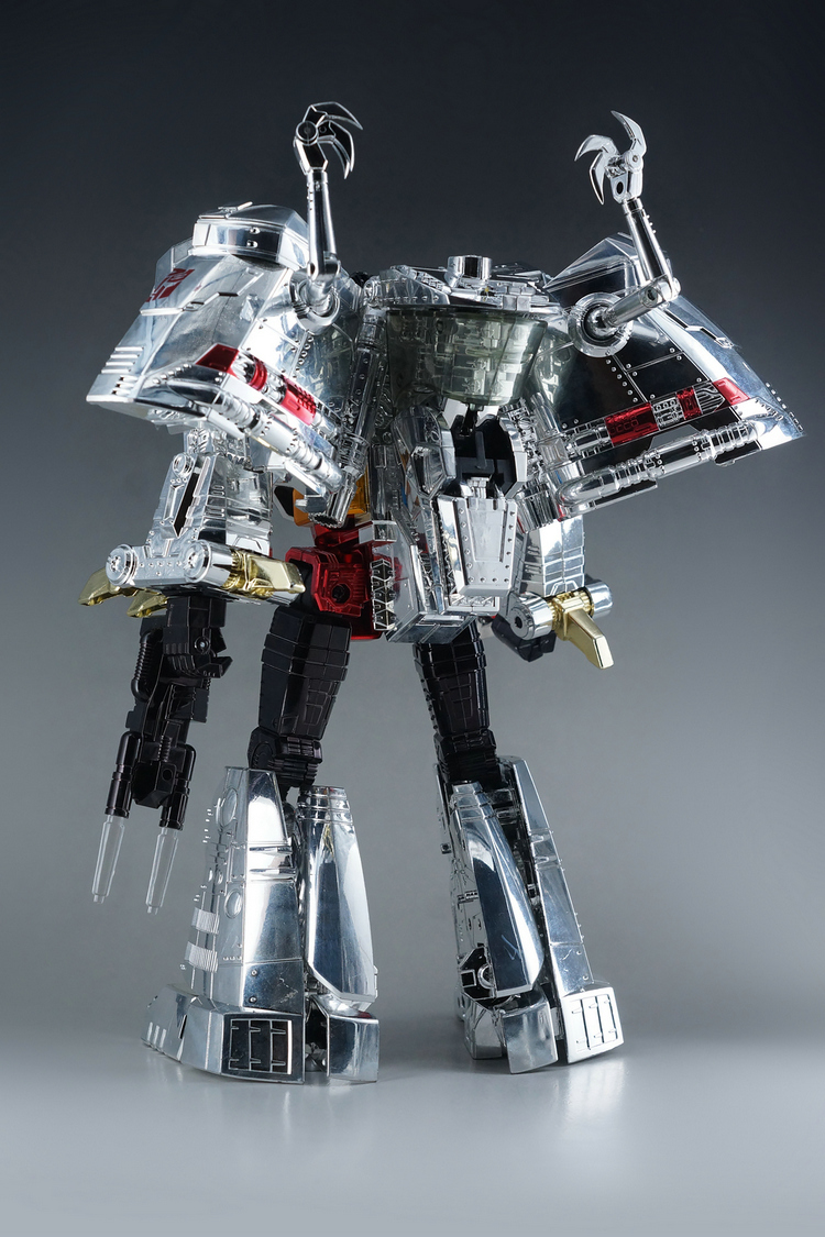 4th Party MP08S MP-08S Grimlock Oversized Chrome Version