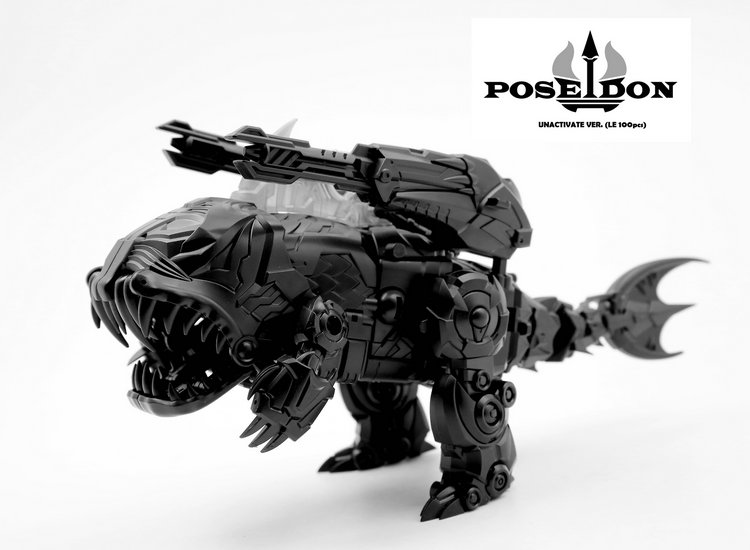 TFC Toys P01B-06B Poseidon Set of 6 Figures Unactivate
