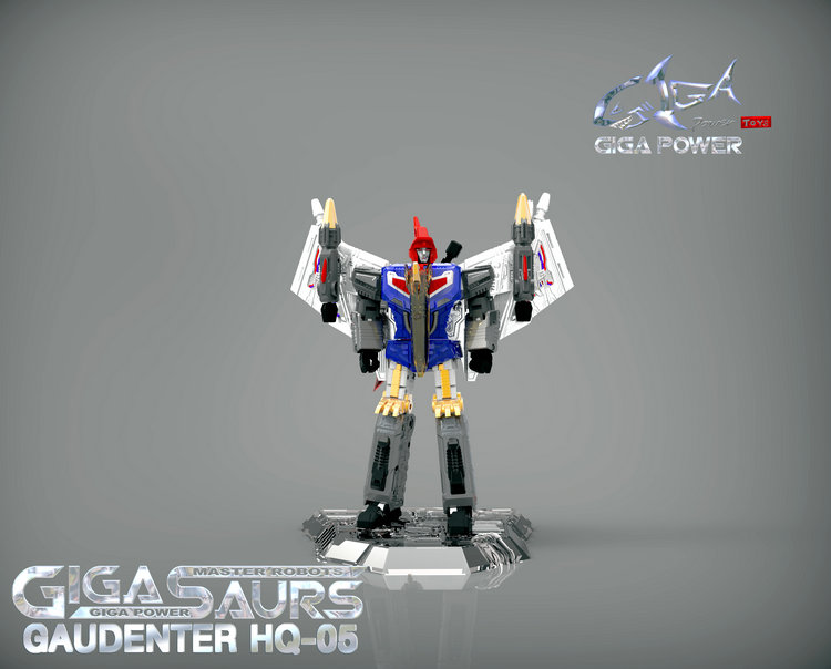 GigaPower GP HQ-05R Gaudenter Swoop Blue Chrome Version