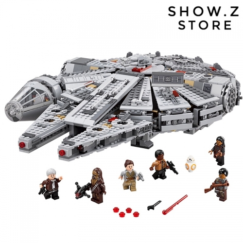 No Box] Lepin 05007 Millennium Falcon 75105 1381Pcs Star Series