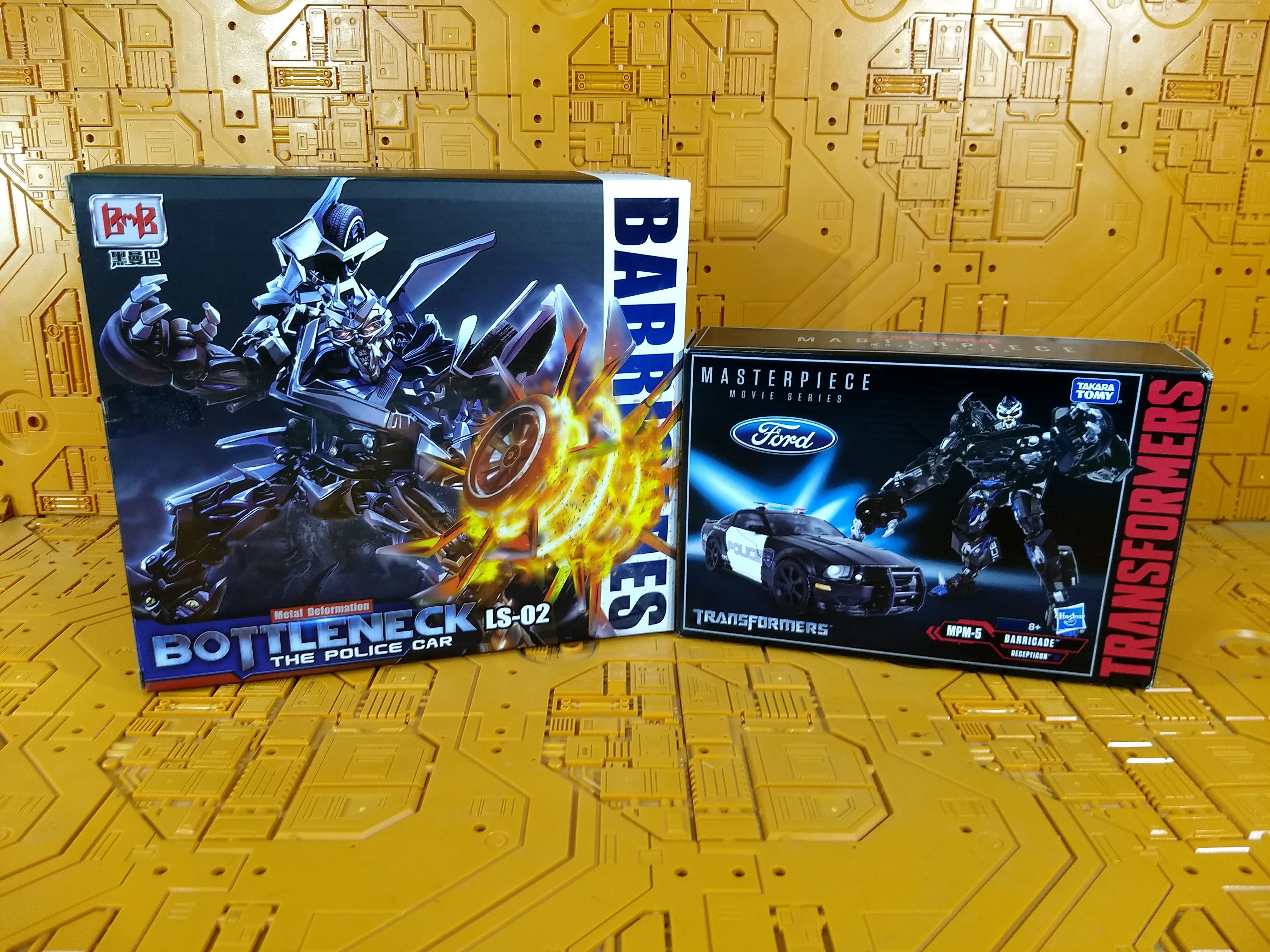 非正規　BLACK MAMBA LS-02　MPM-05 バリケードっぽい人 Reviews of Black Mamba 4th Party The Last Knight MPM-05