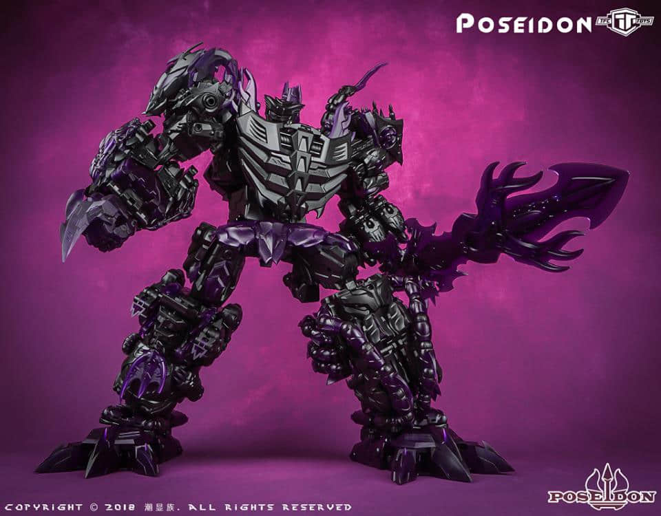 TFC Toys P01B-06B Poseidon Set of 6 Figures Unactivate Limited