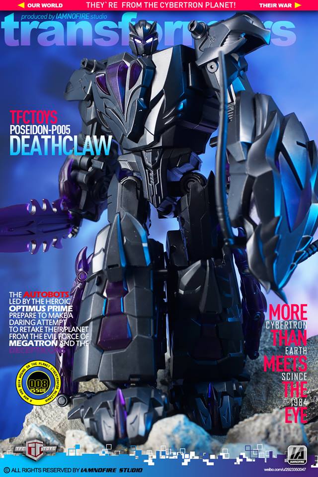 TFC Toys P01N-06N Poseidon Set of 6 Figures Noir Limited