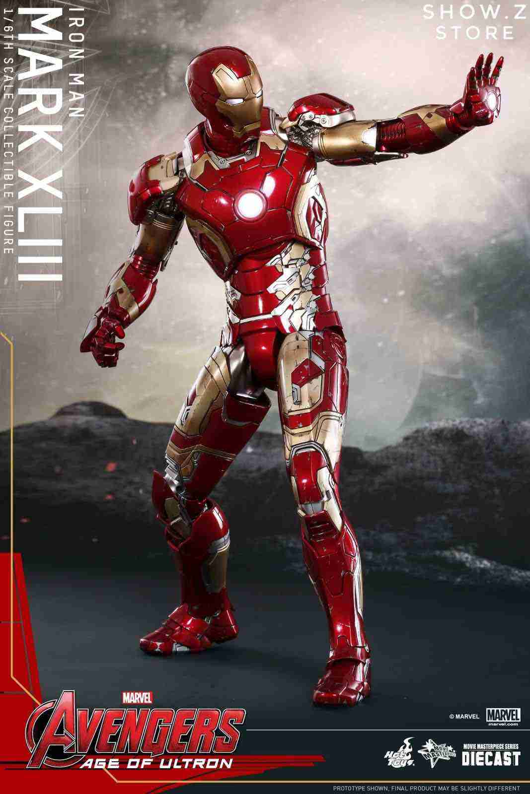 Hot Toys 1/6 Iron Man Mark XLIII MK43 MMS278D09 | ShowZStore.com