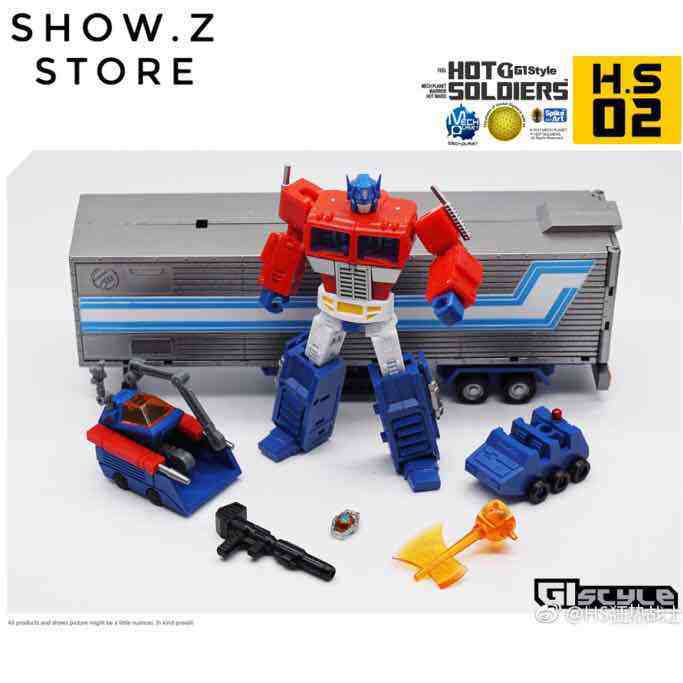 Mech Planet Hot Soldiers HS02 General Commander Prop Sky Pillar Optimus Prime