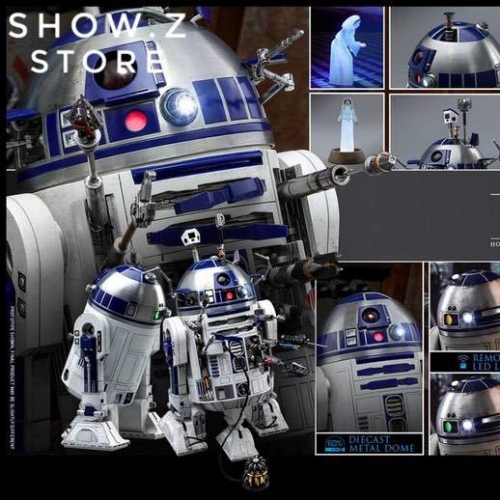 Hot Toys HT 1/6 Star Wars R2-D2 R2D2 MMS511 Deluxe Version - Show