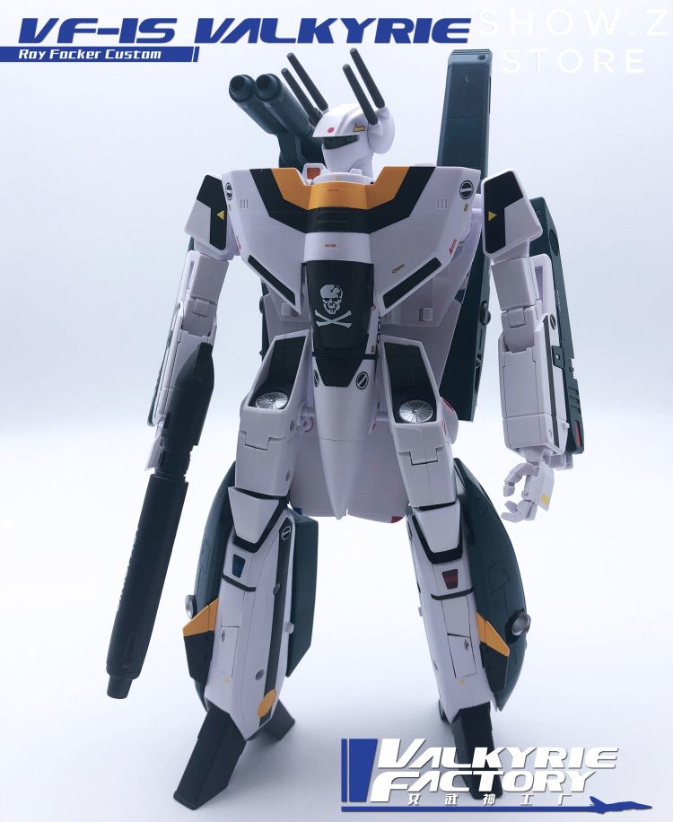 Valkyrie Factory VF 1/60 VF-1S VF1S Macross Roy Fokker Focker