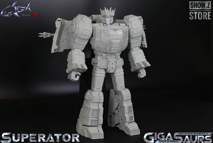GigaPower GP HQ-01R HQ01R Superator Grimlock Dinobots Chrome