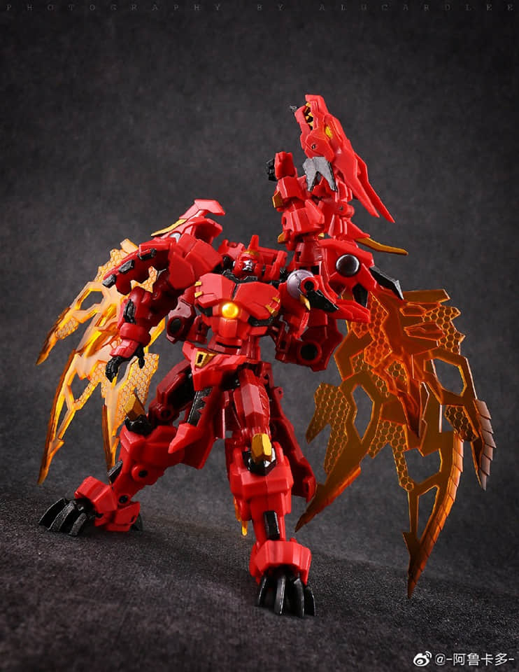 IronFactory Iron Factory IF EX-42 EX42 Heatdeath Heat Death Red Dragon  Transmetal 2 Megatron - Show.Z Store