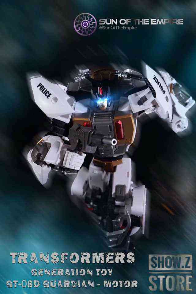 衝撃 Theドーテーズ Generation Toy GT Guardian GT-08D Motor Defensor Groove