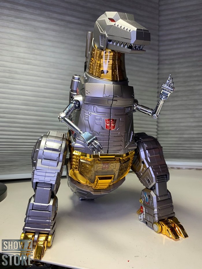 GigaPower GP HQ-01R HQ01R Superator Grimlock Dinobots Chrome