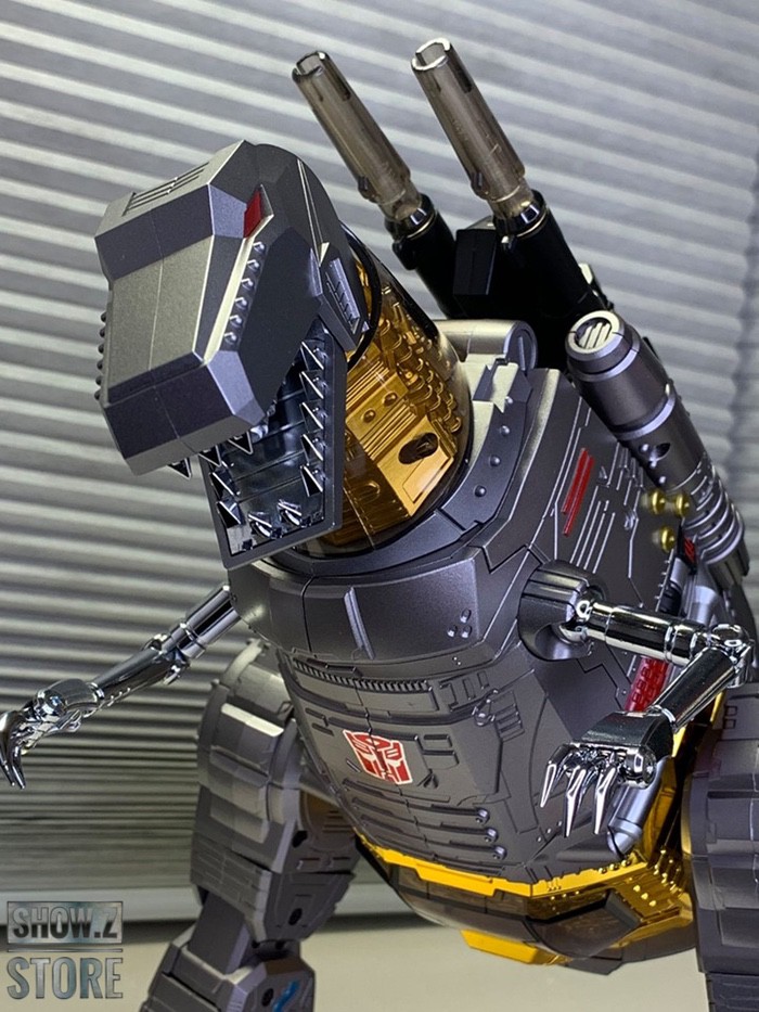 GigaPower GP HQ-01R HQ01R Superator Grimlock Dinobots Chrome