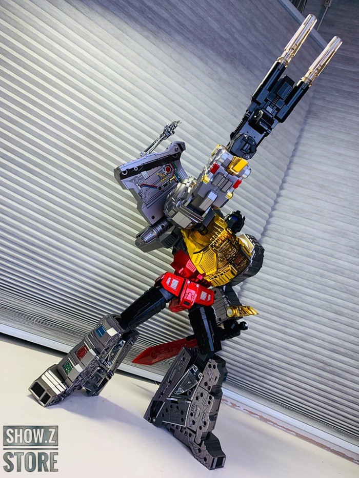 GigaPower GP HQ-01R HQ01R Superator Grimlock Dinobots Chrome Version -  Show.Z Store