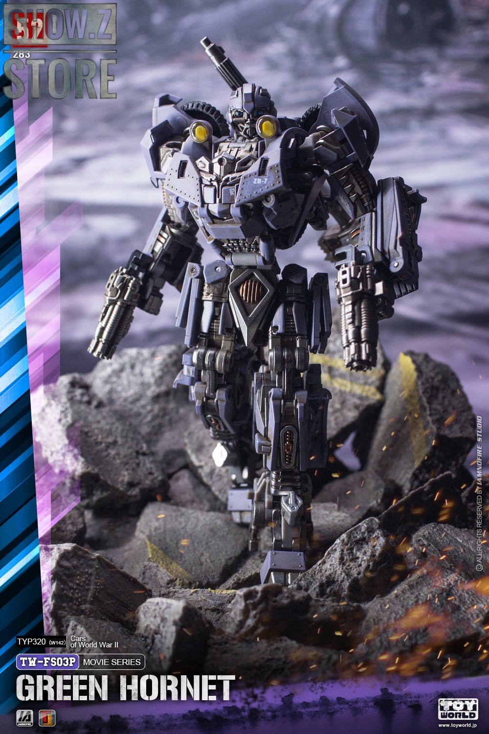 Purple Ver.] Toyworld TW TW-FS03 The Last Knight TLK WWII