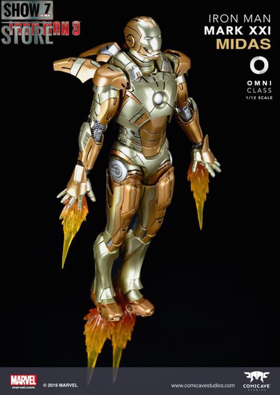 Comicave Studios 1/12 Iron Man MK21 Midas | ShowZStore.com