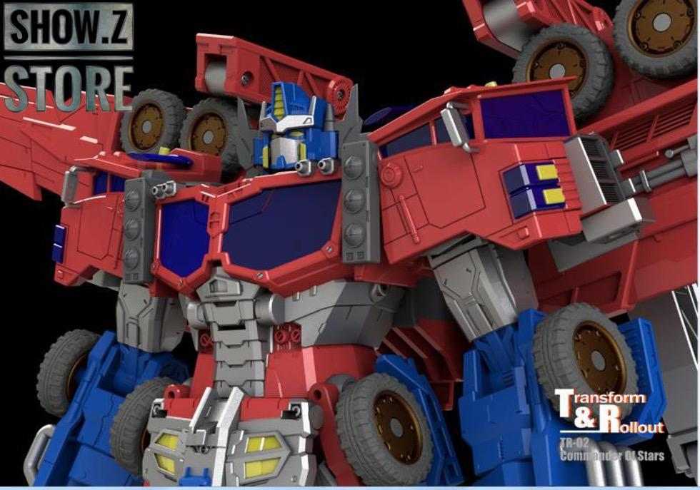 Transform and Rollout TR TR-02 TR02 Commander of Stars Cybertron