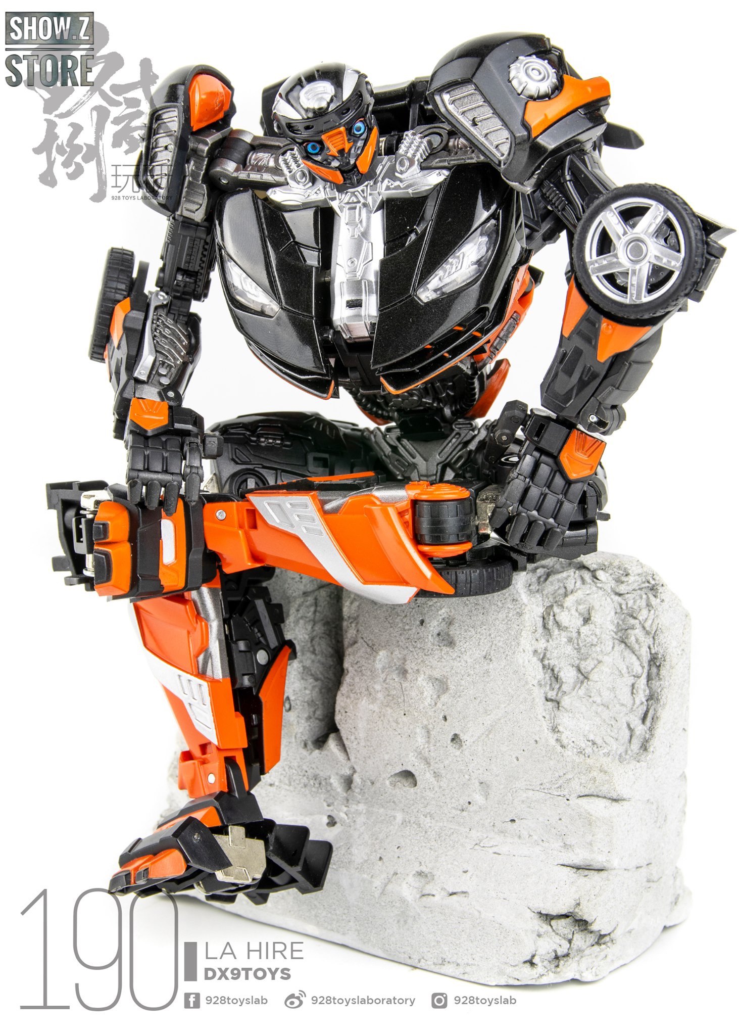 New DX9 K3 LA HIRE MPM Unique Toys Hot Rod Action Figure toy