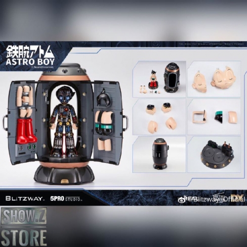 Blitzway BW-NS 50101 Astro Boy Anime Statue Deluxe Version - Show