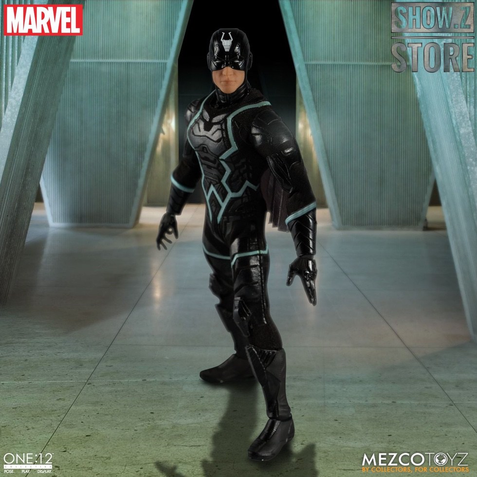MEZCO Toyz One:12 Black Bolt & Lockjaw Two-Pack - Show.Z Store