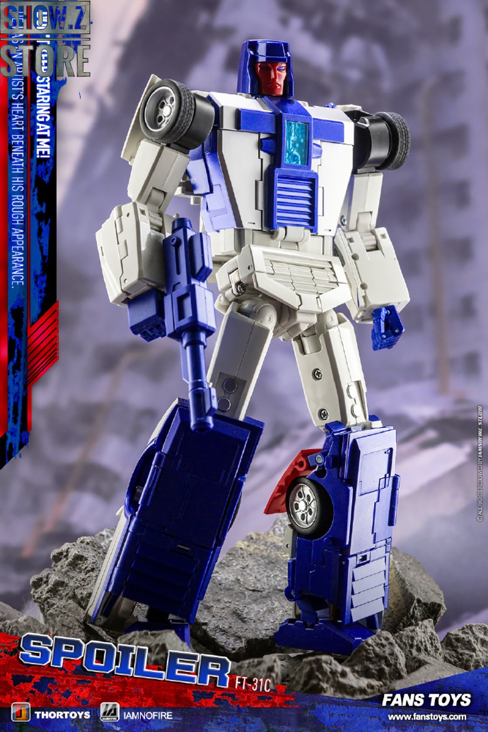 FansToys FT-31C FT31C Spoiler Breakdown Stunticons Menasor - Show.Z Store