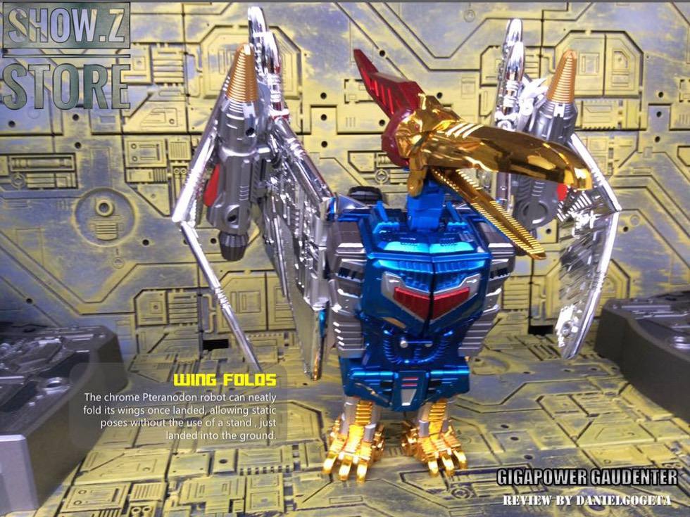 GigaPower GP HQ-05R HQ05R Gaudenter (Swoop) Blue Chrome