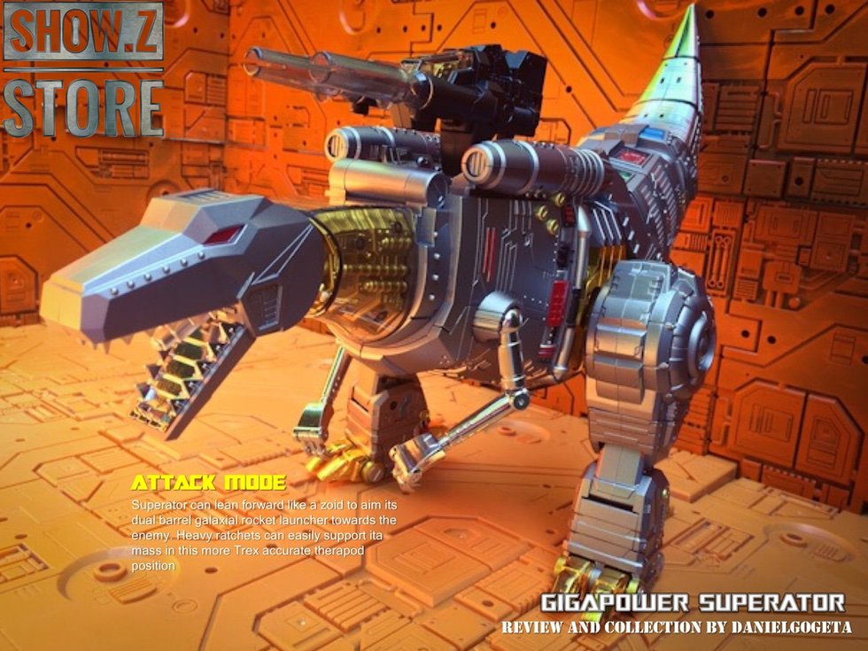 GigaPower HQ-01R Superator Grimlock Chrome | ShowZStore.com