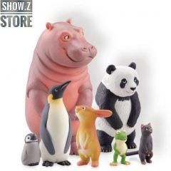 Kaiyodo miniQ Animal Bathroom Gacha Set | ShowZStore.com