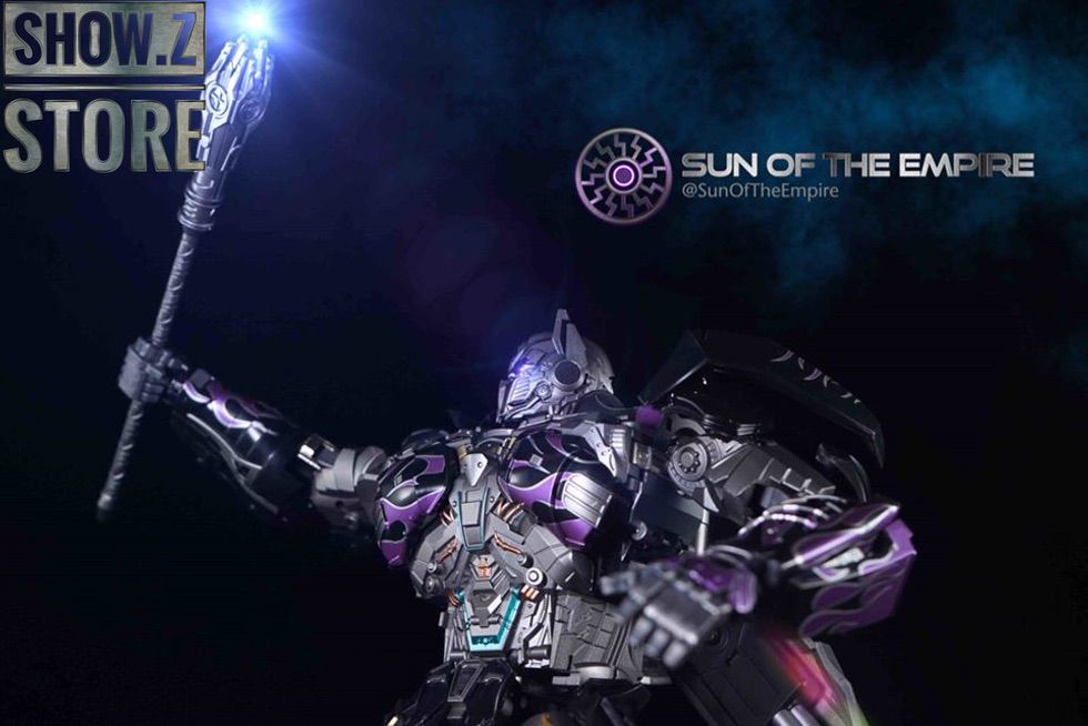 Unique Toys R-02V Challenger Optimus Prime Purple Version