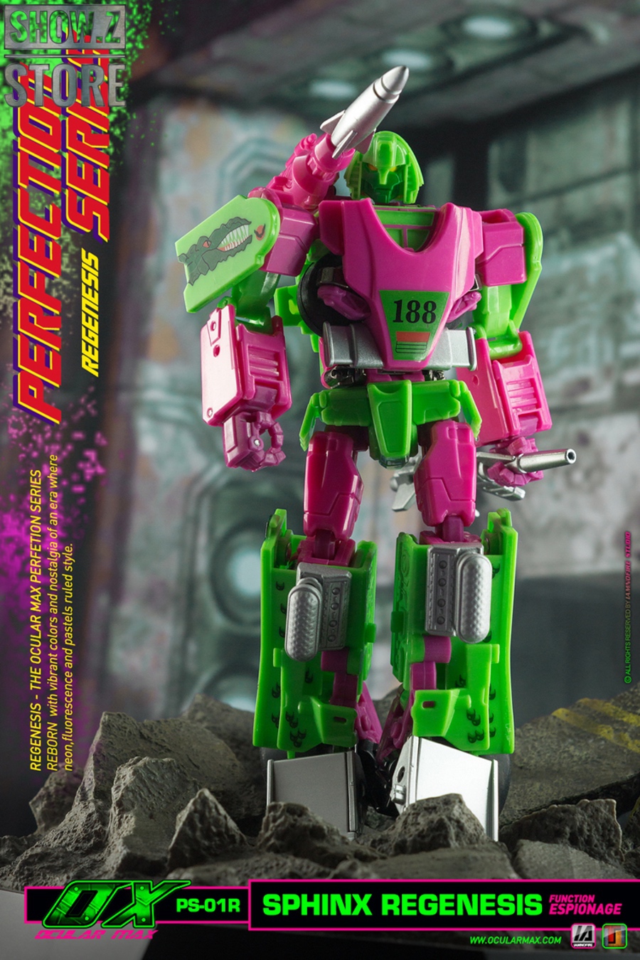MMC PS-01R Sphinx Red Alert Regenesis 2019 | ShowZStore.com