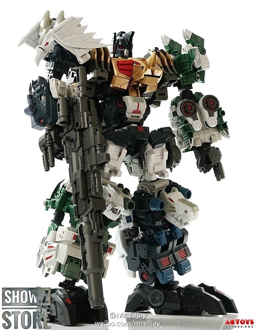Fansproject Saurus Ryu-Oh Dinokings Combiner Set of 6 - Show