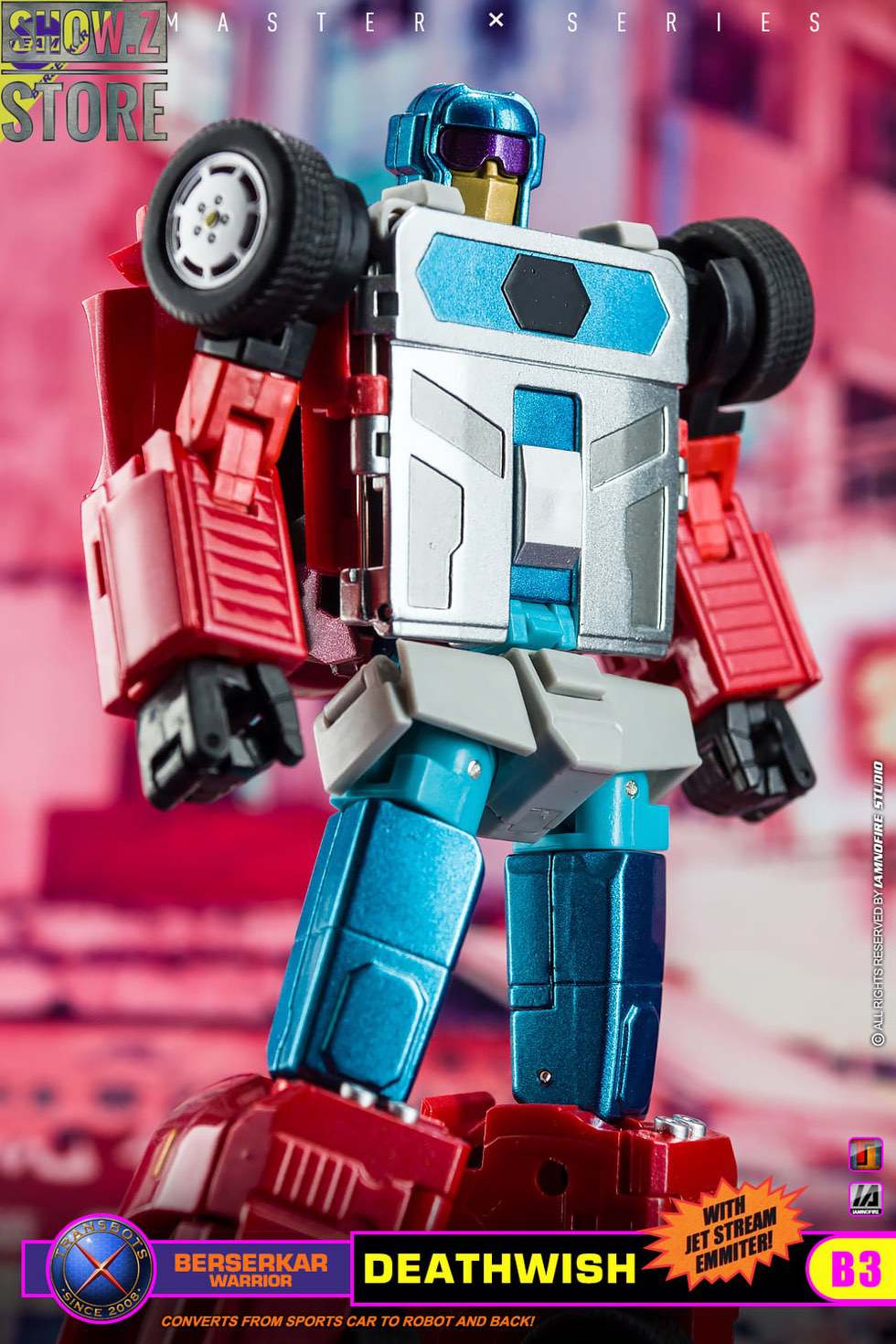 X-Transbots MX-15G2 Deathwish Deadend G2 Color Version