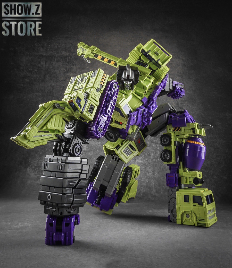 ToyWorld TW-C07X Constructor Devastator Perfect Edition Set of 6