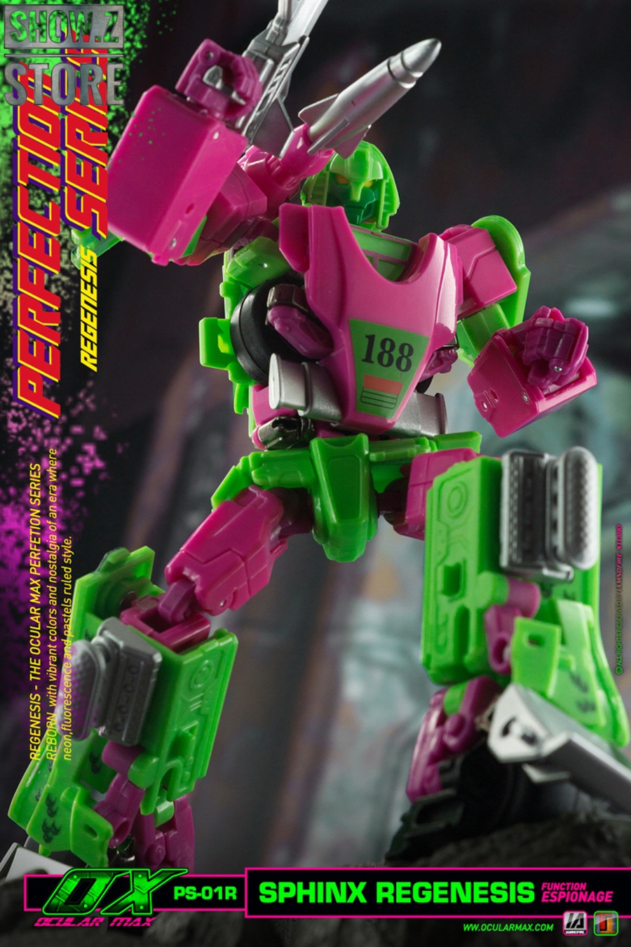 Mastermind Creations PS-01R Sphinx Regenesis 2019 TFCon Exclusive
