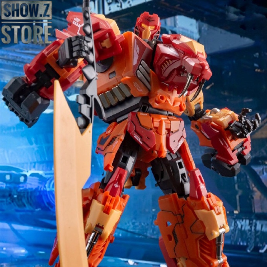 [Pre-Order] Cang-Toys Cang Toys CT CT-Chiyou-01 Ferocious Rampage Feral Rex Predaking Chiyou Combiner