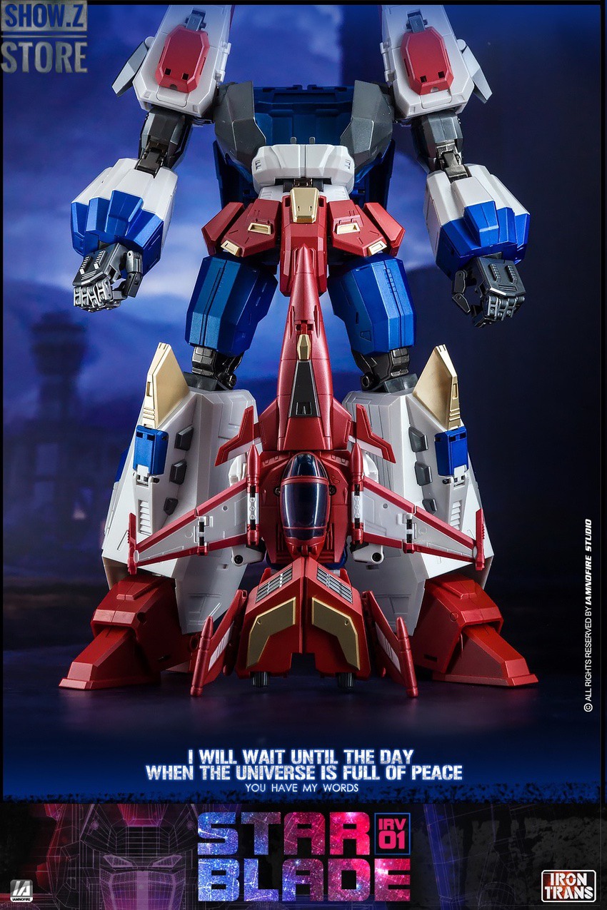 IronTrans IR-V01 IRV01 Star Blade Star Saber G1 Transformers Victory -  Show.Z Store