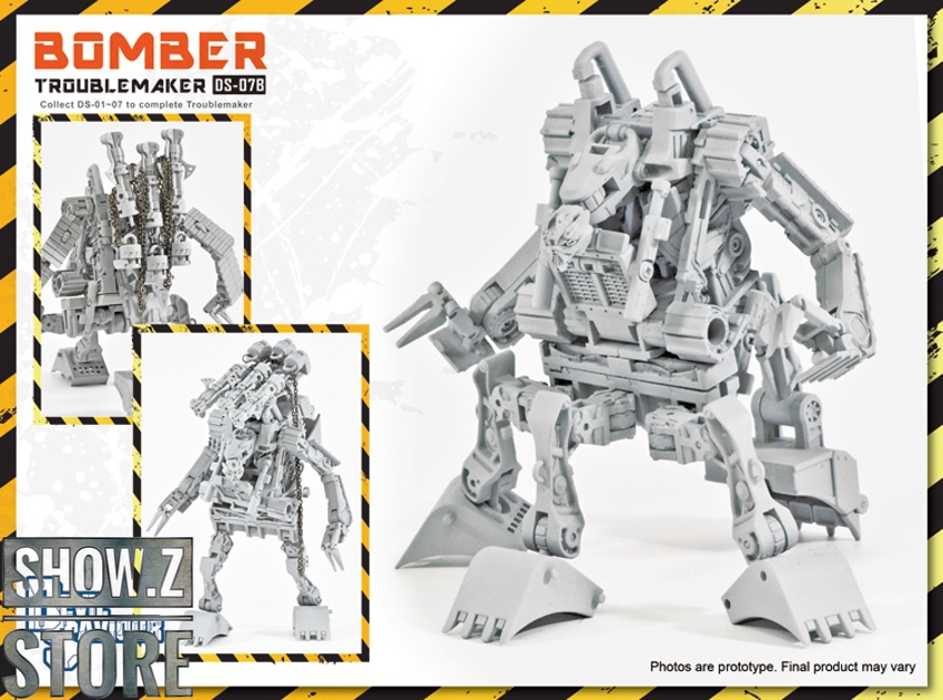 Devil Saviour DS-07A Paranoider Hightower & DS-07B Bomber