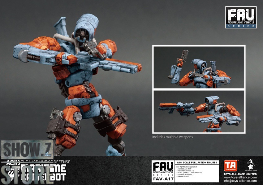 Toys Alliance Acid Rain 1/18 Maritime Camelbot | ShowZStore.com