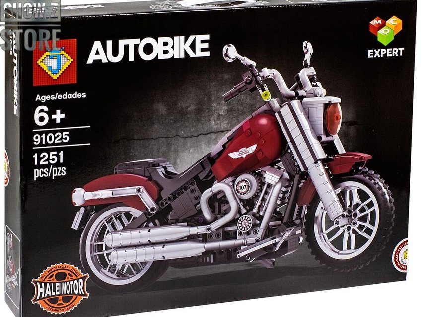 Lepin/Jack 91025 Harley Fat Boy Motorcycle | ShowZStore.com