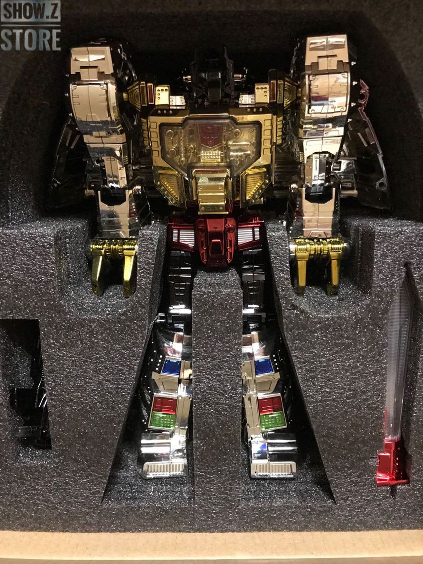 4th Party MP08S MP-08S Grimlock Oversized Chrome Version