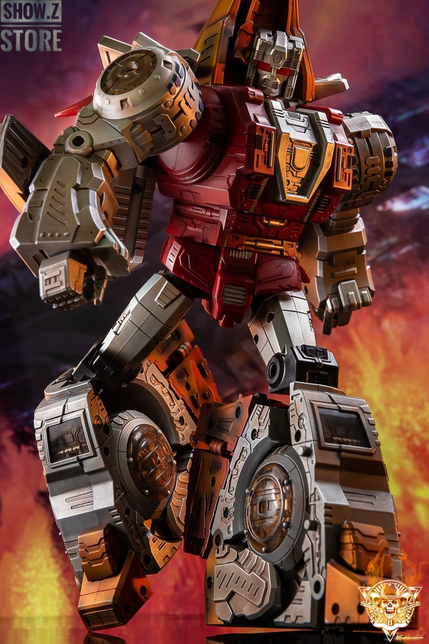GigaPower HQ-02X Grassor Slag Metallic Weathered Version